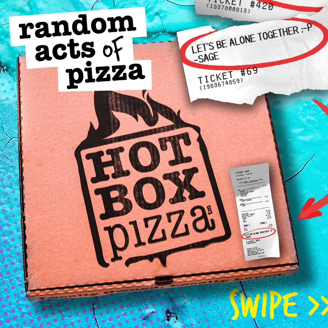 Random Acts of Pizza HotBox Pizza