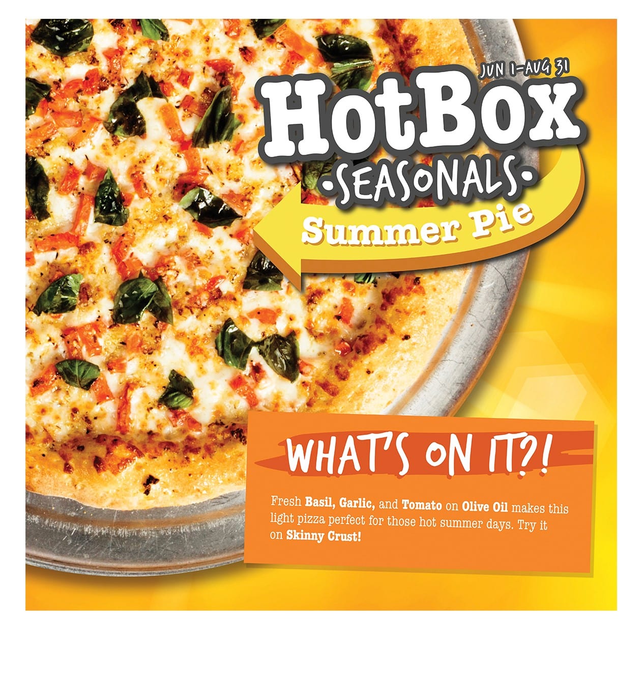 Menu HotBox Pizza